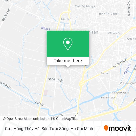 Cửa Hàng Thủy Hải Sản Tươi Sống map