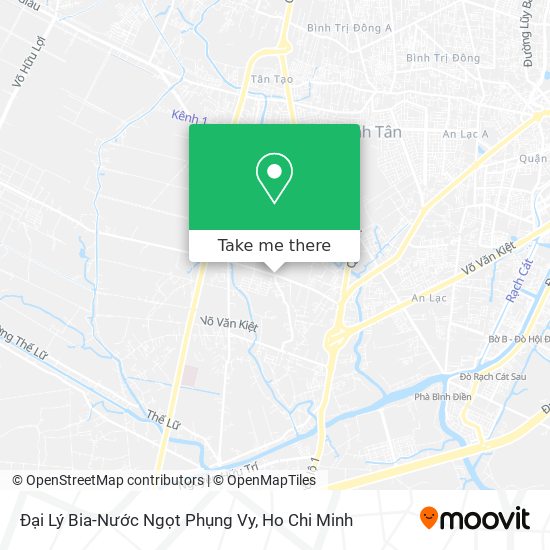 Đại Lý Bia-Nước Ngọt Phụng Vy map