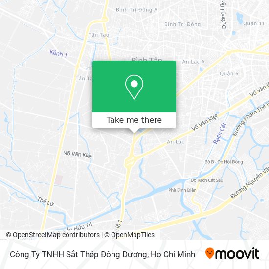 Công Ty TNHH Sắt Thép Đông Dương map