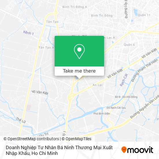 Doanh Nghiệp Tư Nhân Bá Ninh Thương Mại Xuất Nhập Khẩu map