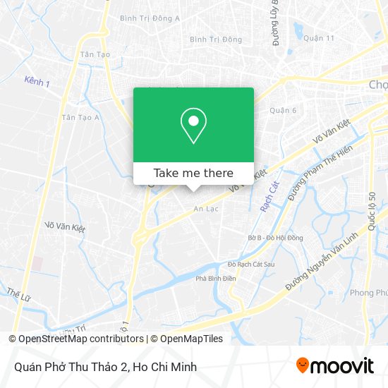 Quán Phở Thu Thảo 2 map