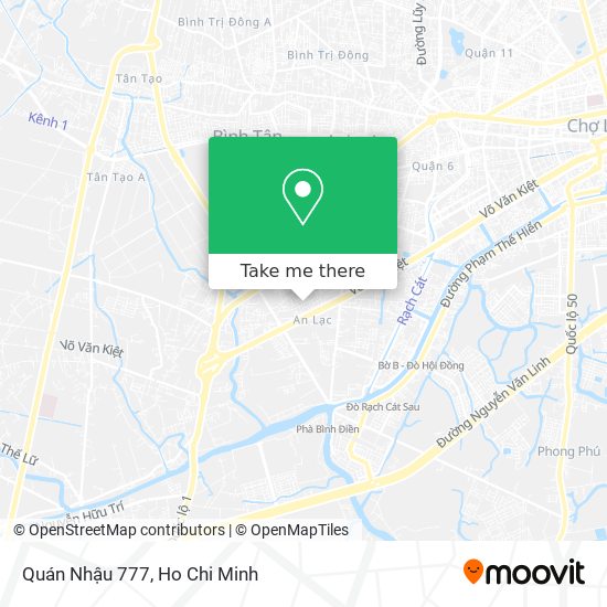Quán Nhậu 777 map