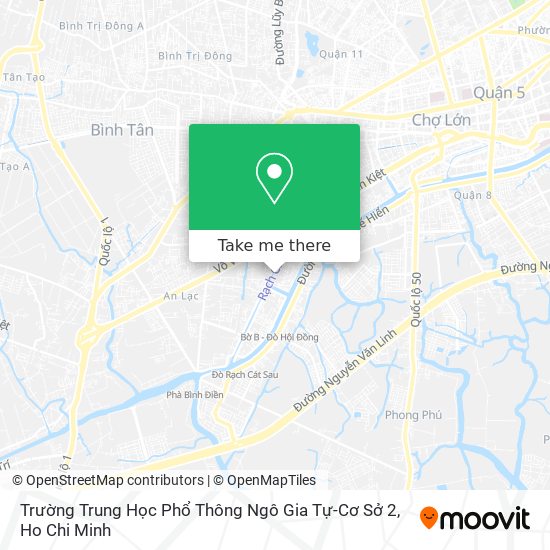 Trường Trung Học Phổ Thông Ngô Gia Tự-Cơ Sở 2 map