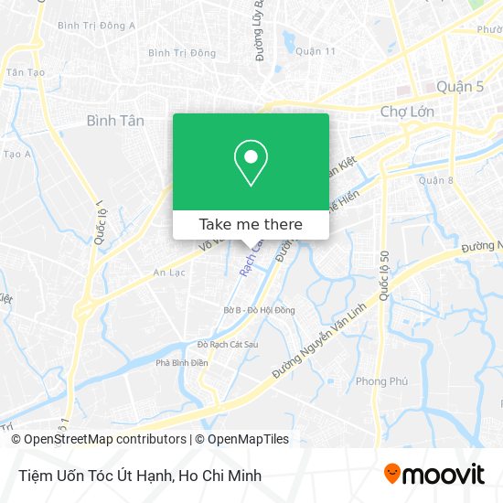 Tiệm Uốn Tóc Út Hạnh map