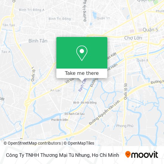 Công Ty TNHH Thương Mại Tú Nhung map