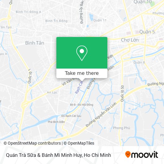 Quán Trà Sữa & Bánh Mì Minh Huy map