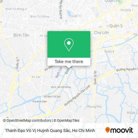 Thánh Đạo Vô Vị Huỳnh Quang Sắc map