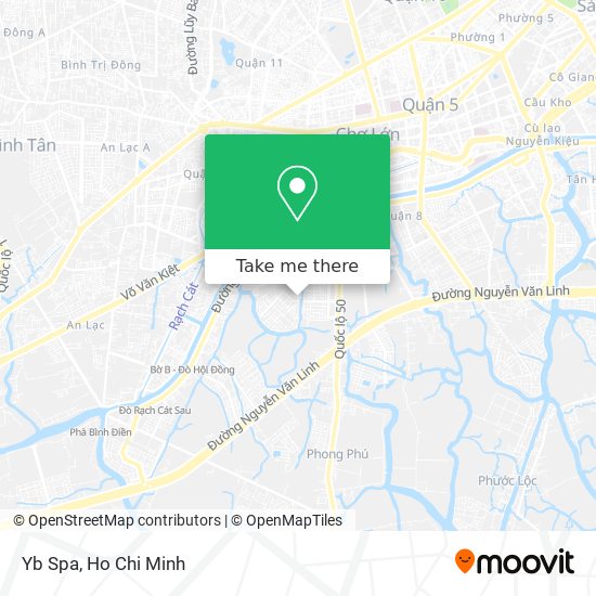 How to get to Yb Spa in Bình Chánh by Bus?