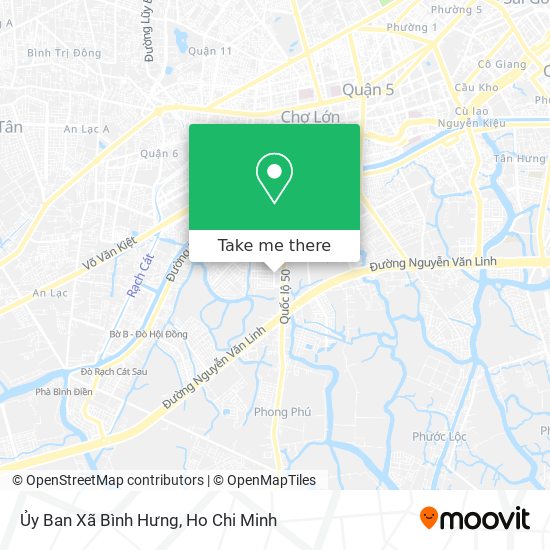 Ủy Ban Xã Bình Hưng map