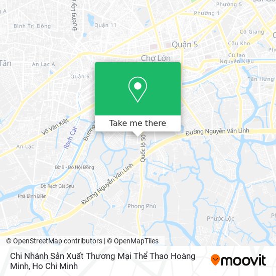 Chi Nhánh Sản Xuất Thương Mại Thể Thao Hoàng Minh map