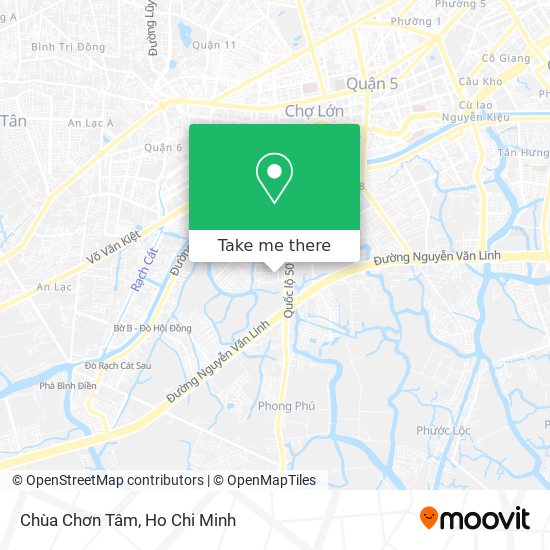 Chùa Chơn Tâm map