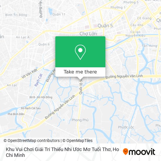 Khu Vui Chơi Giải Trí Thiếu Nhi Ước Mơ Tuổi Thơ map