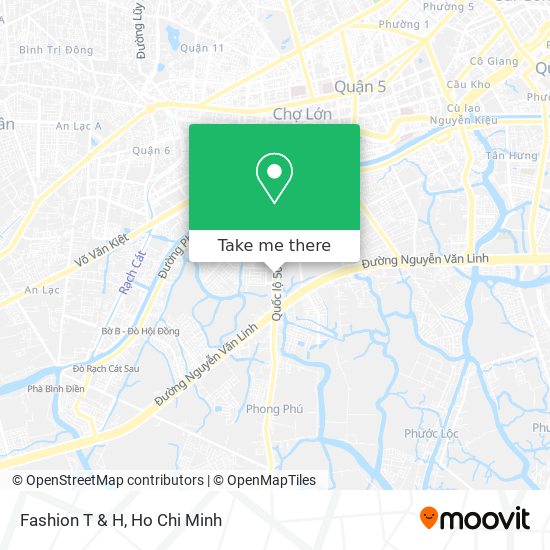 Fashion T & H map
