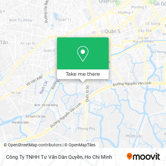 Công Ty TNHH Tư Vấn Dân Quyền map