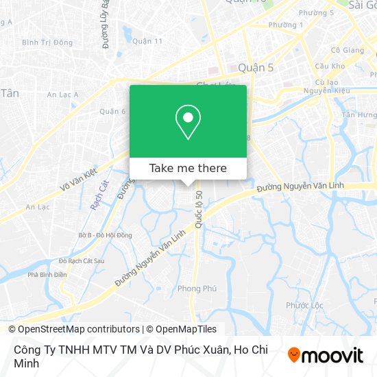 Công Ty TNHH MTV TM Và DV Phúc Xuân map