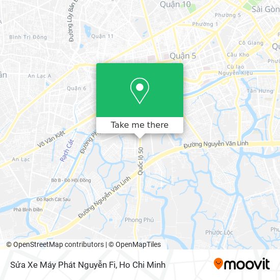 Sửa Xe Máy Phát Nguyễn Fi map