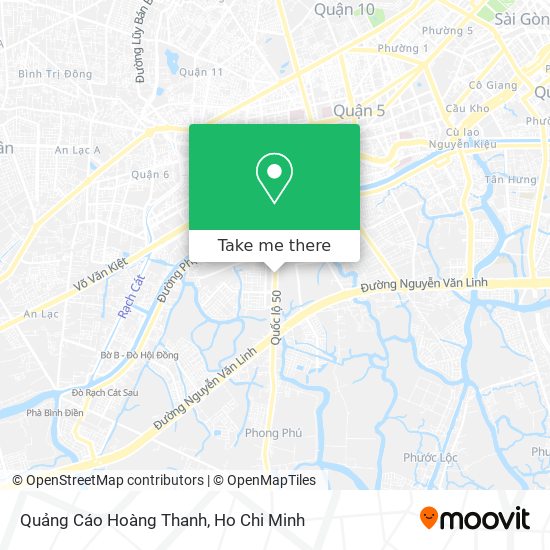 Quảng Cáo Hoàng Thanh map