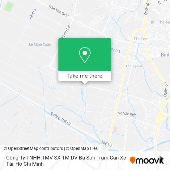 Công Ty TNHH TMV SX TM DV Ba Sơn Trạm Cân Xe Tải map