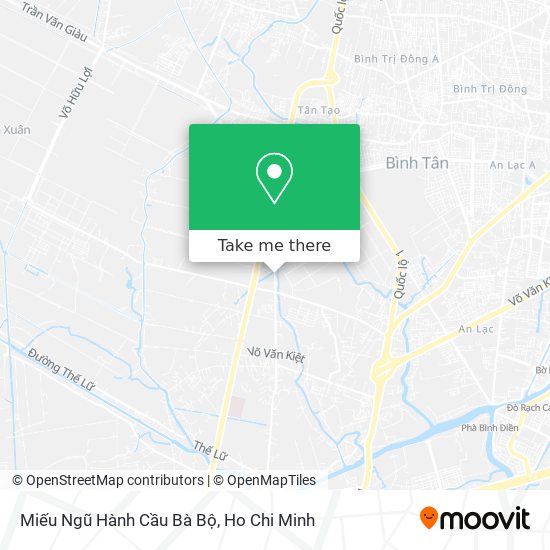 Miếu Ngũ Hành Cầu Bà Bộ map