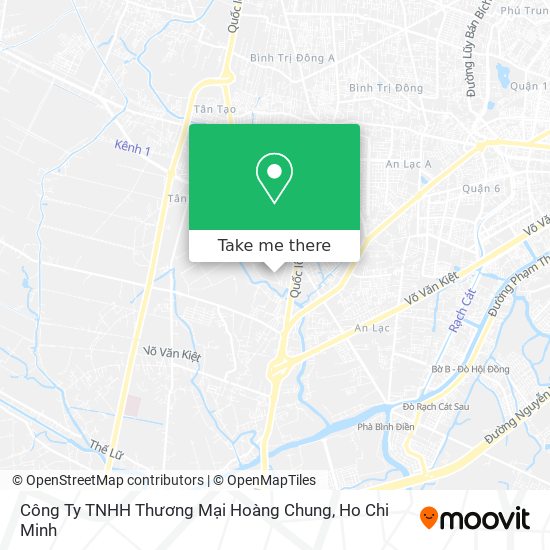 Công Ty TNHH Thương Mại Hoàng Chung map