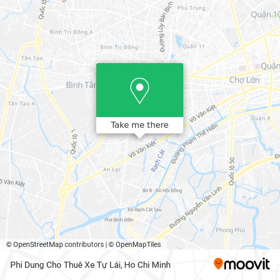 Phi Dung Cho Thuê Xe Tự Lái map