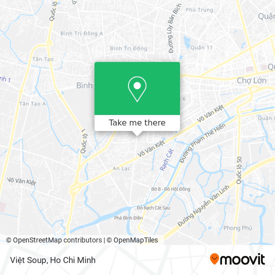 Việt Soup map