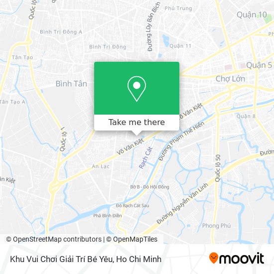 Khu Vui Chơi Giải Trí Bé Yêu map