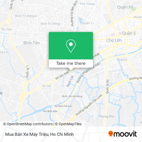 Mua Bán Xe Máy Triệu map