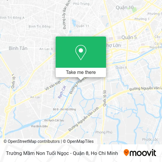 Trường Mầm Non Tuổi Ngọc - Quận 8 map