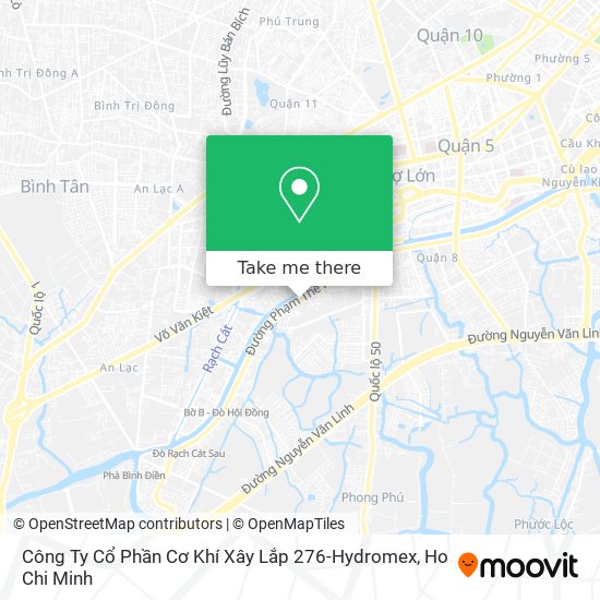 Công Ty Cổ Phần Cơ Khí Xây Lắp 276-Hydromex map