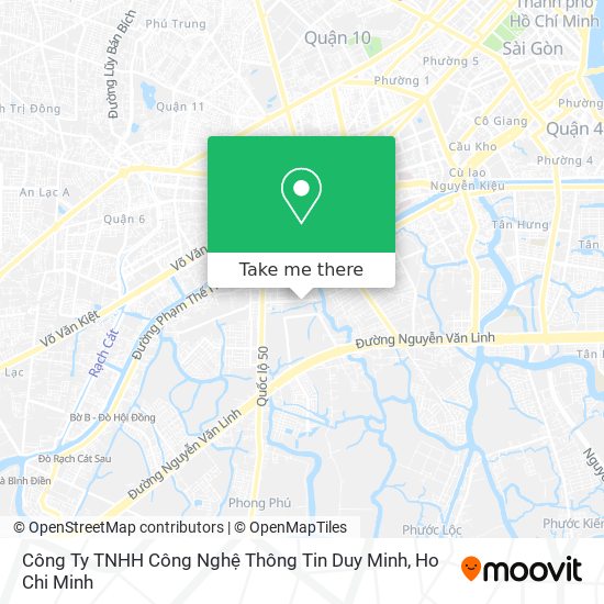 Công Ty TNHH Công Nghệ Thông Tin Duy Minh map