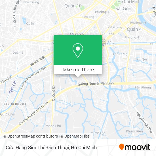 Cửa Hàng Sim Thẻ Điện Thoại map