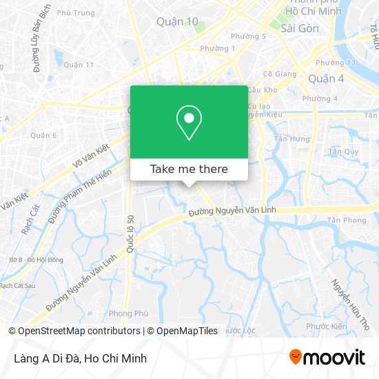 Làng A Di Đà map