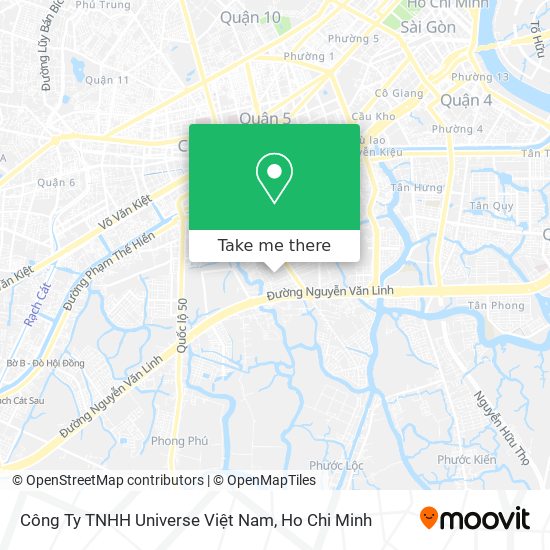Công Ty TNHH Universe Việt Nam map