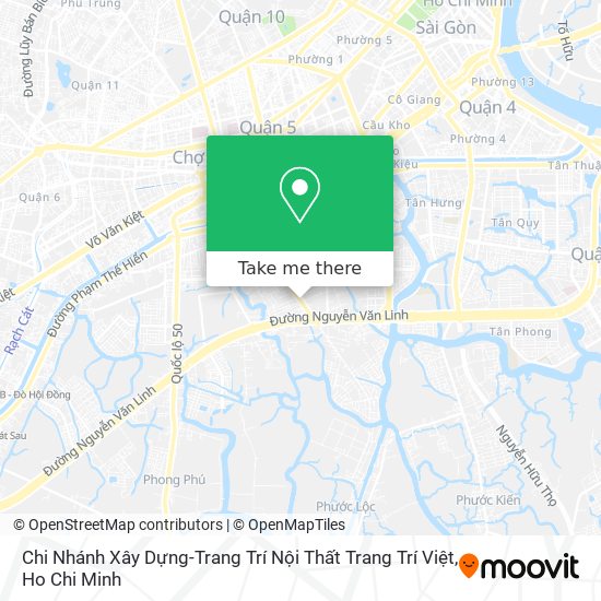 Chi Nhánh Xây Dựng-Trang Trí Nội Thất Trang Trí Việt map