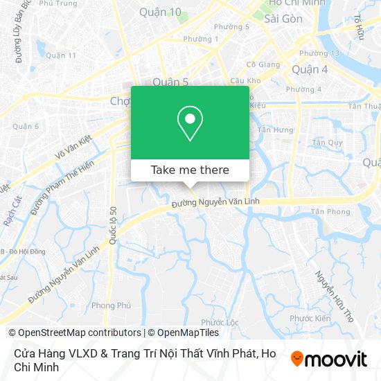 Cửa Hàng VLXD & Trang Trí Nội Thất Vĩnh Phát map