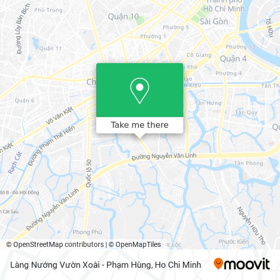 Làng Nướng Vườn Xoài - Phạm Hùng map