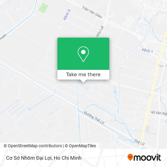 Cơ Sở Nhôm Đại Lợi map