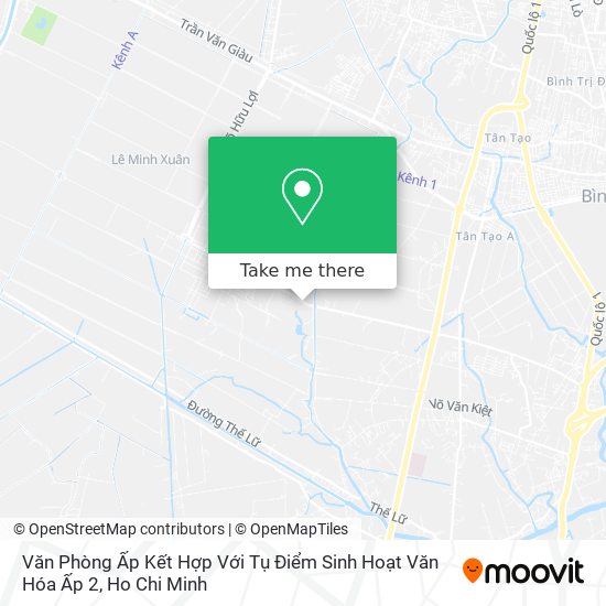 Văn Phòng Ấp Kết Hợp Với Tụ Điểm Sinh Hoạt Văn Hóa Ấp 2 map