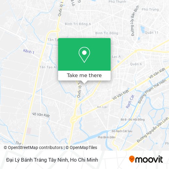 Đại Lý Bánh Tráng Tây Ninh map
