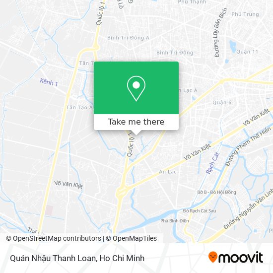 Quán Nhậu Thanh Loan map