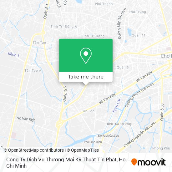 Công Ty Dịch Vụ Thương Mại Kỹ Thuật Tín Phát map