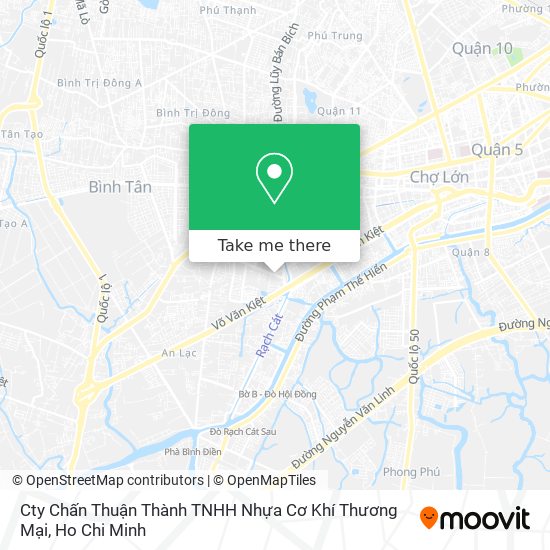 Cty Chấn Thuận Thành TNHH Nhựa Cơ Khí Thương Mại map