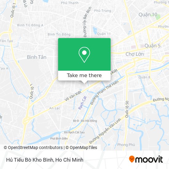 Hủ Tiếu Bò Kho Bình map