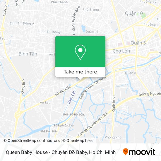 Queen Baby House - Chuyên Đồ Baby map