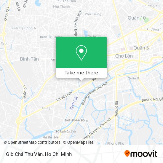 Giò Chả Thu Vân map