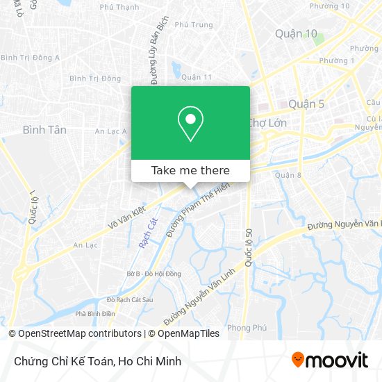 Chứng Chỉ Kế Toán map