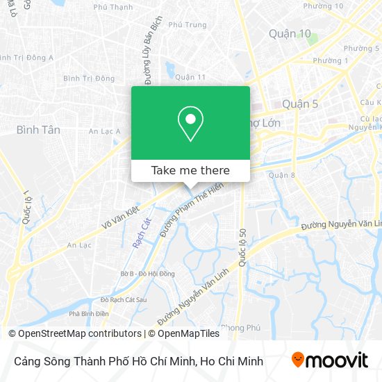 Cảng Sông Thành Phố Hồ Chí Minh map