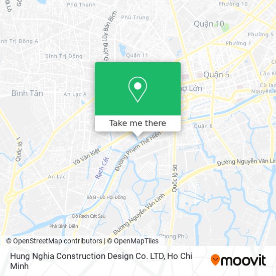 Hung Nghia Construction Design Co. LTD map