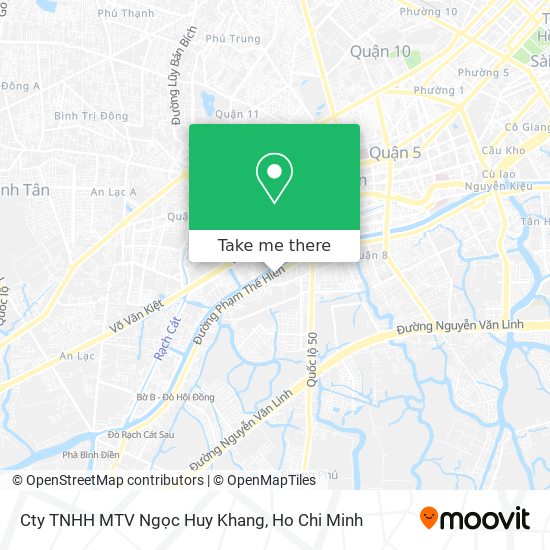 Cty TNHH MTV Ngọc Huy Khang map